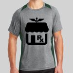 Heather Colorblock Contender ™ Tee Thumbnail