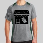 Heather Colorblock Contender ™ Tee Thumbnail