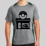 Heather Colorblock Contender ™ Tee Thumbnail