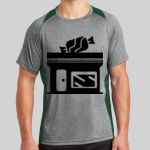 Heather Colorblock Contender ™ Tee Thumbnail