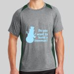 Heather Colorblock Contender ™ Tee Thumbnail