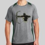 Heather Colorblock Contender ™ Tee Thumbnail