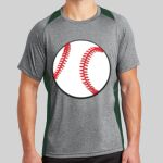 Heather Colorblock Contender ™ Tee Thumbnail