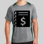 Heather Colorblock Contender ™ Tee Thumbnail