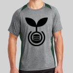 Heather Colorblock Contender ™ Tee Thumbnail