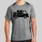 Heather Colorblock Contender ™ Tee Thumbnail