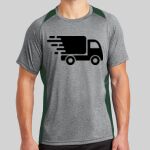 Heather Colorblock Contender ™ Tee Thumbnail