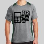 Heather Colorblock Contender ™ Tee Thumbnail