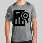 Heather Colorblock Contender ™ Tee Thumbnail