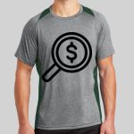 Heather Colorblock Contender ™ Tee Thumbnail