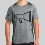 Heather Colorblock Contender ™ Tee Thumbnail