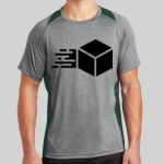 Heather Colorblock Contender ™ Tee Thumbnail