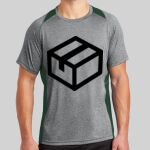 Heather Colorblock Contender ™ Tee Thumbnail