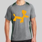 Heather Colorblock Contender ™ Tee Thumbnail