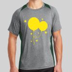 Heather Colorblock Contender ™ Tee Thumbnail