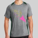 Heather Colorblock Contender ™ Tee Thumbnail