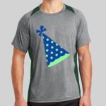 Heather Colorblock Contender ™ Tee Thumbnail