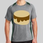 Heather Colorblock Contender ™ Tee Thumbnail