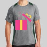Heather Colorblock Contender ™ Tee Thumbnail