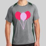 Heather Colorblock Contender ™ Tee Thumbnail