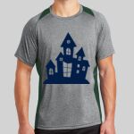 Heather Colorblock Contender ™ Tee Thumbnail