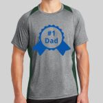 Heather Colorblock Contender ™ Tee Thumbnail