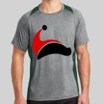 Heather Colorblock Contender ™ Tee Thumbnail