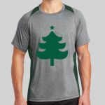 Heather Colorblock Contender ™ Tee Thumbnail