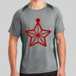 Heather Colorblock Contender ™ Tee Thumbnail