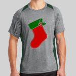 Heather Colorblock Contender ™ Tee Thumbnail