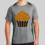 Heather Colorblock Contender ™ Tee Thumbnail