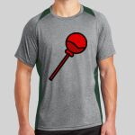 Heather Colorblock Contender ™ Tee Thumbnail