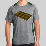 Heather Colorblock Contender ™ Tee Thumbnail