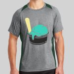 Heather Colorblock Contender ™ Tee Thumbnail