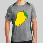 Heather Colorblock Contender ™ Tee Thumbnail