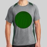 Heather Colorblock Contender ™ Tee Thumbnail