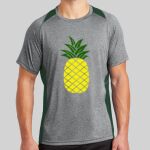 Heather Colorblock Contender ™ Tee Thumbnail