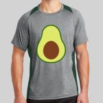 Heather Colorblock Contender ™ Tee Thumbnail