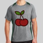 Heather Colorblock Contender ™ Tee Thumbnail