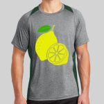 Heather Colorblock Contender ™ Tee Thumbnail