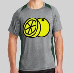 Heather Colorblock Contender ™ Tee Thumbnail