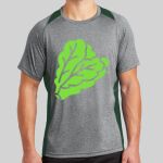 Heather Colorblock Contender ™ Tee Thumbnail