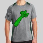 Heather Colorblock Contender ™ Tee Thumbnail