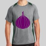 Heather Colorblock Contender ™ Tee Thumbnail