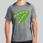 Heather Colorblock Contender ™ Tee Thumbnail