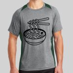 Heather Colorblock Contender ™ Tee Thumbnail