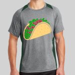 Heather Colorblock Contender ™ Tee Thumbnail