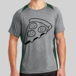 Heather Colorblock Contender ™ Tee Thumbnail