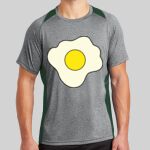 Heather Colorblock Contender ™ Tee Thumbnail