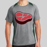 Heather Colorblock Contender ™ Tee Thumbnail